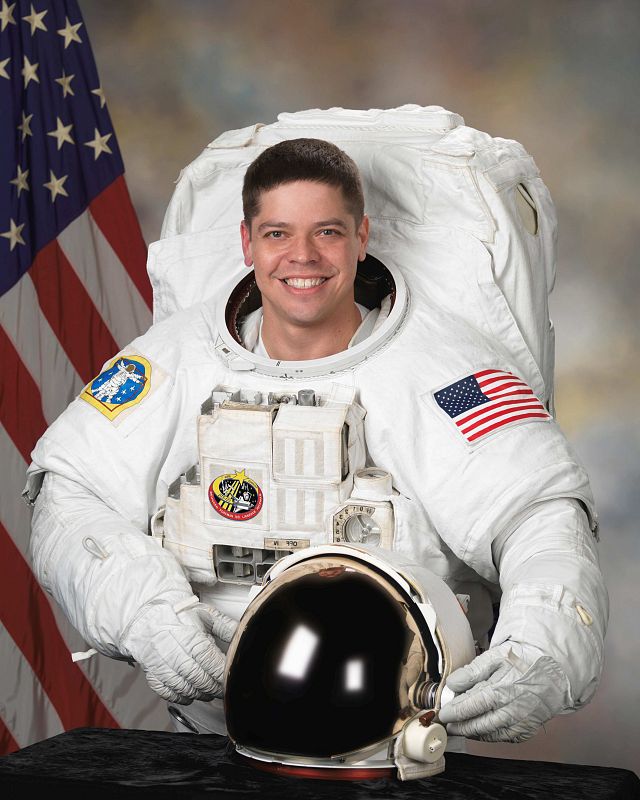 Astronaut Robert L. Behnken is pictured in this NASA handout photo