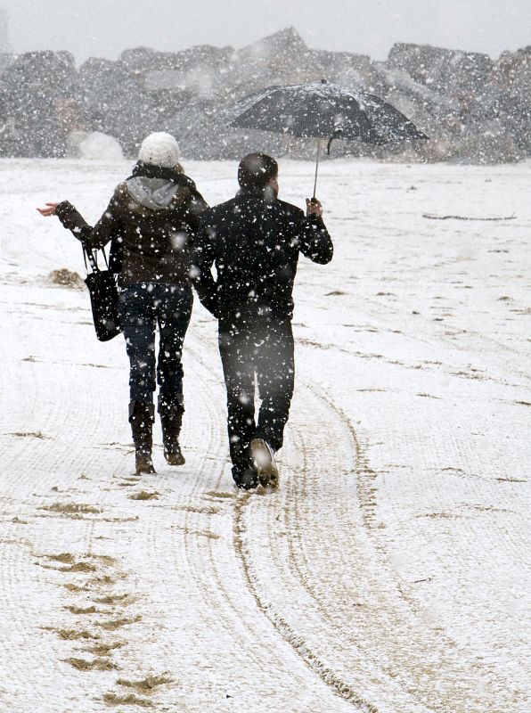 NIEVE EN SAN SEBASTIÁN