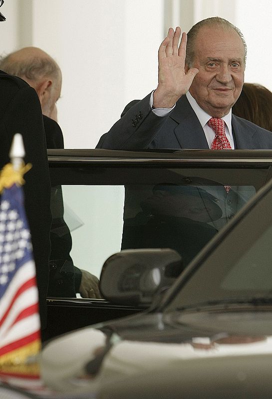 EL PRESIDENTE DE EEUU, BARACK OBAMA, RECIBE EN LA CASA BLANCA AL REY DE ESPAÑA