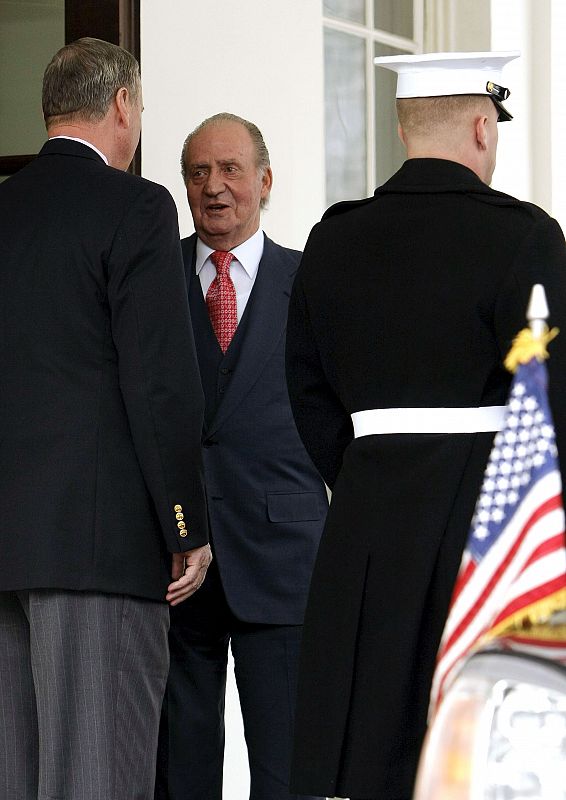 EL PRESIDENTE DE EEUU, BARACK OBAMA, RECIBE EN LA CASA BLANCA AL REY DE ESPAÑA