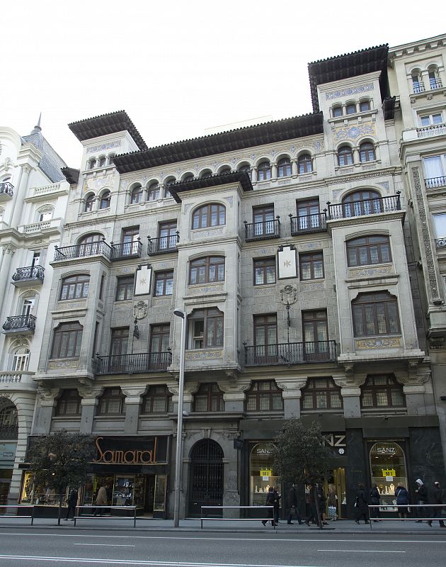 Edificio en Gran Vía madrileña, 7