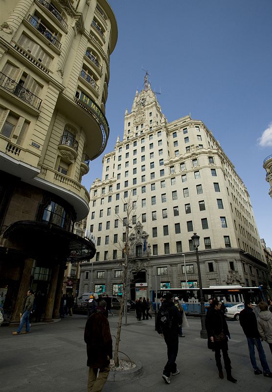 Edificio Telefónica, en la Gran Vía