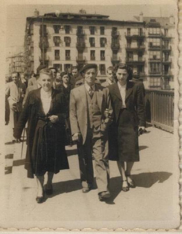 En el Arenal, año 1945