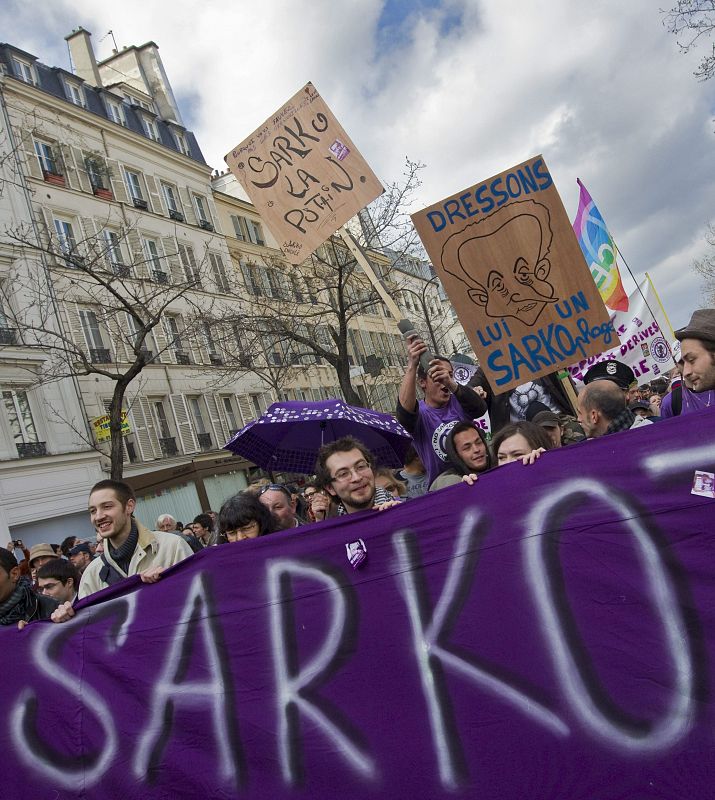 PROTESTA EN FRANCIA