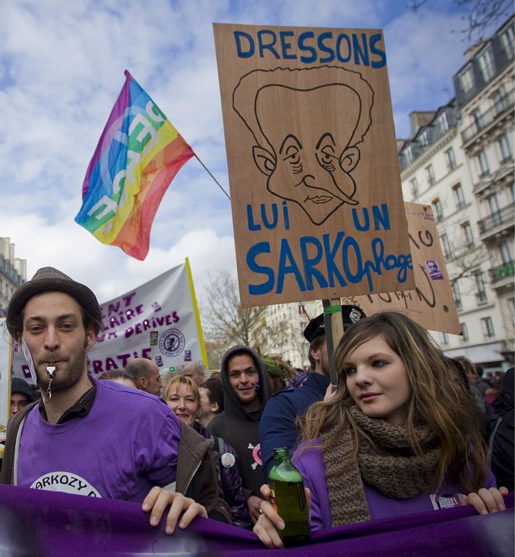 PROTESTA EN FRANCIA