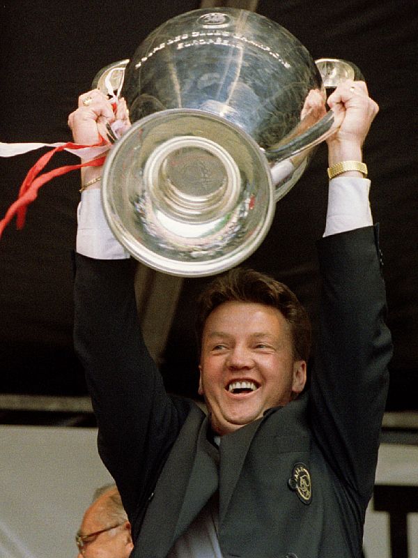 El gran éxito de Van Gaal, la Champions con el Ajax.