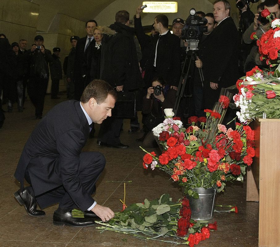 El presidente ruso Dmitry Medvedev