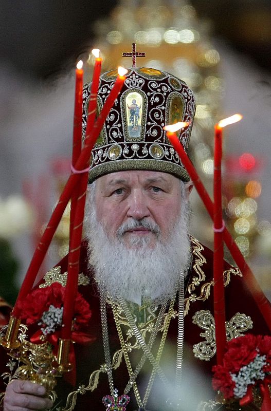 IGLESIA ORTODOXA RUSA CELEBRA LA MISA FESTIVA PASCUAL