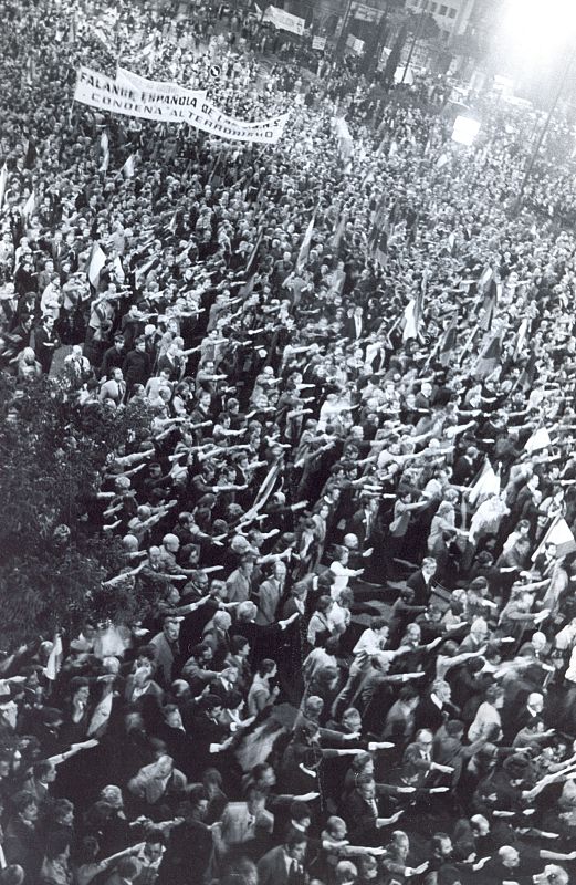 Fuerza Nueva, contra el terrorismo