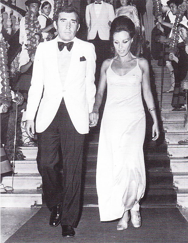 Los actores Fernando Guillén y Gemma Cuervo, en los años 70