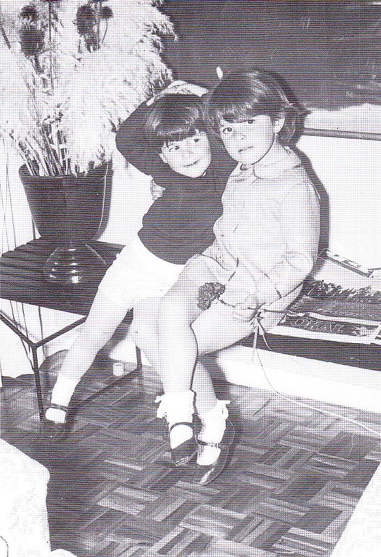 Los hermanos Fernando y Natalia, en los años 60