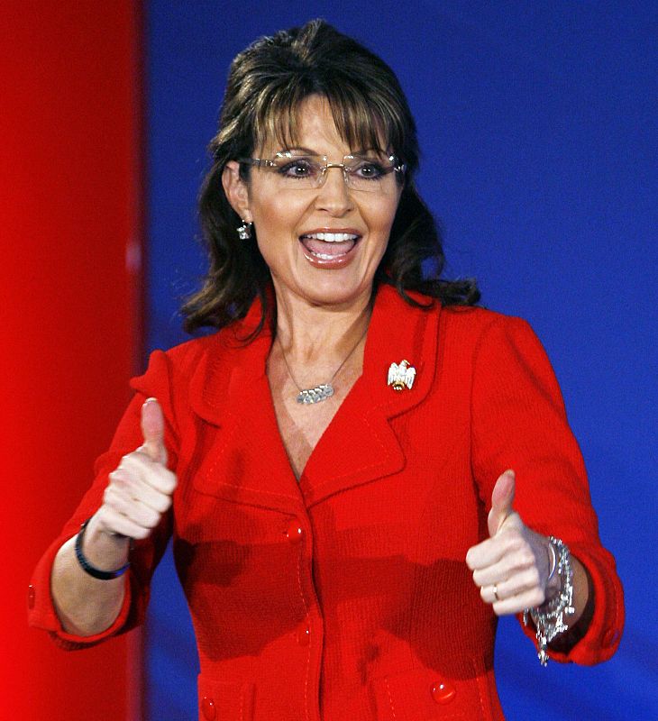 9. "El espíritu independiente, patriótico, la actitud y el alma de nuestros antepasados están vivos en Sarah", afirma Time de la ex gobernadora de Alaska y candidata republicana a la vicepresidencia en 2008, Sarah Palin.