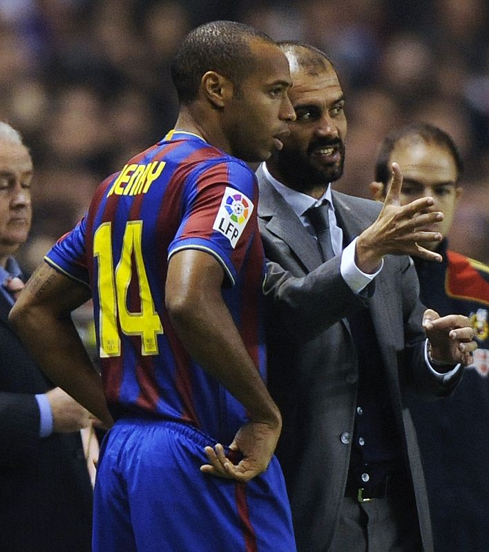 Thierry Henry no ha disfrutado de muchos minutos en esta Liga.