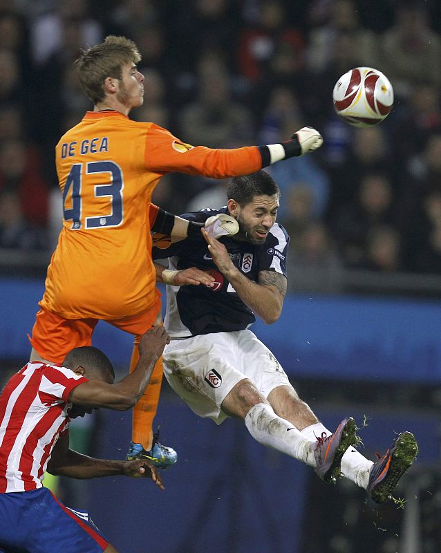 Uno de los héroes, el portero De Gea.