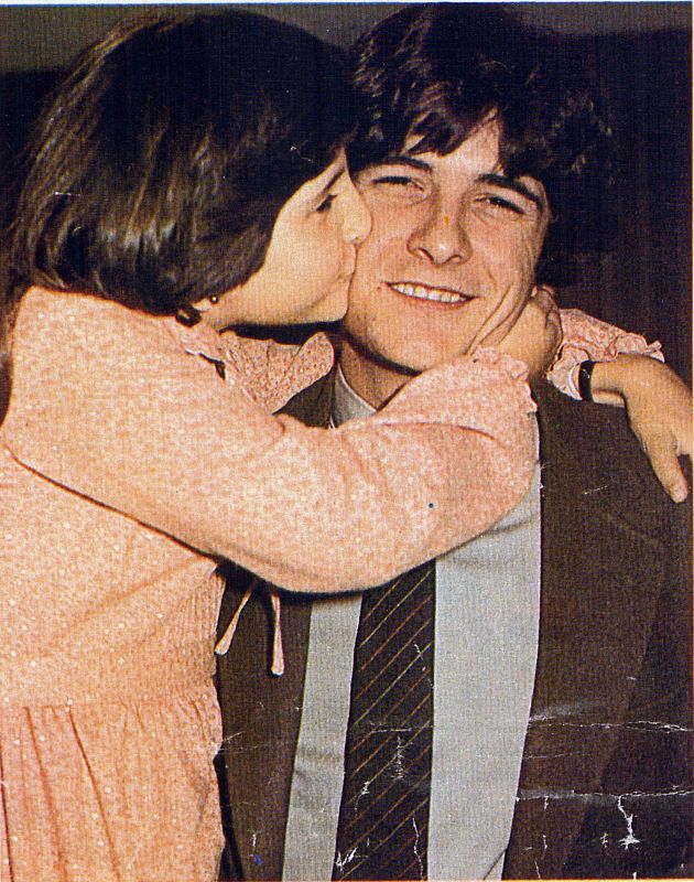 Francisco tras ganar un premio en 1981.