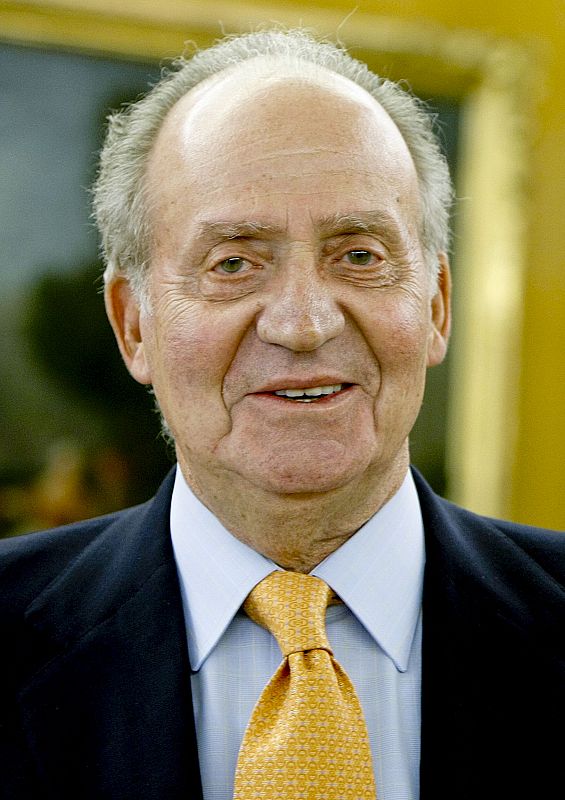 REY JUAN CARLOS RECIBE AL PRESIDENTE JOSE LUIS RODRIGUEZ ZAPATERO