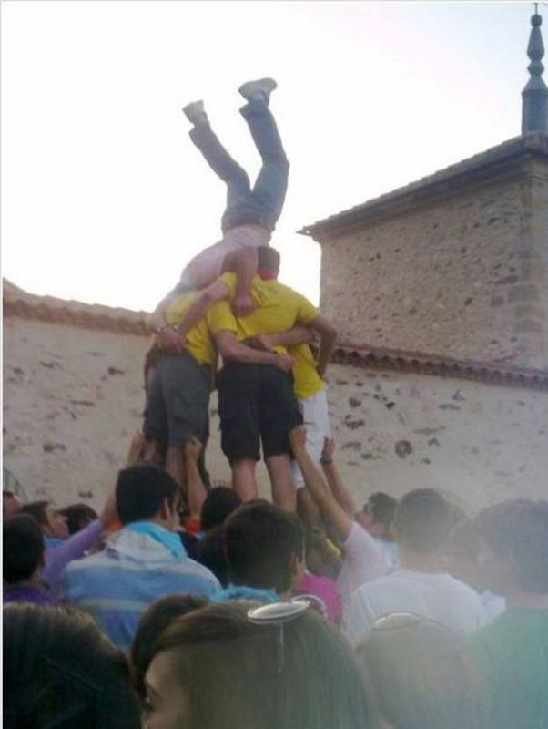 Celebracion del triunfo de Lorenzo