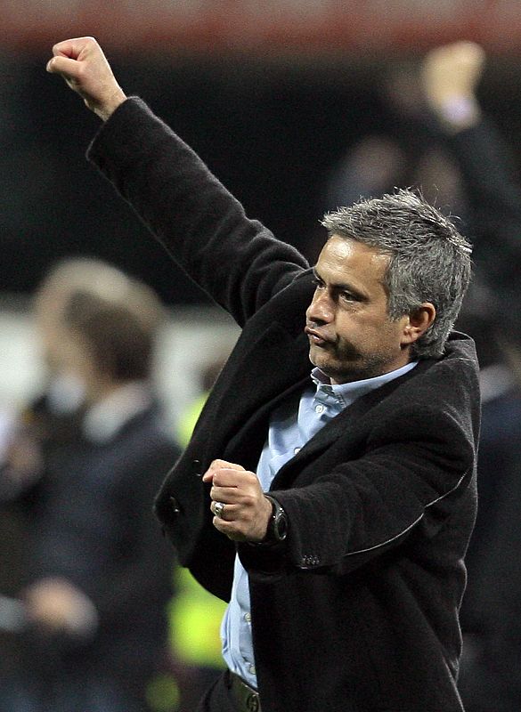 Las celebraciones de Mourinho han sido vistas, a menuda, como un acto provocador.