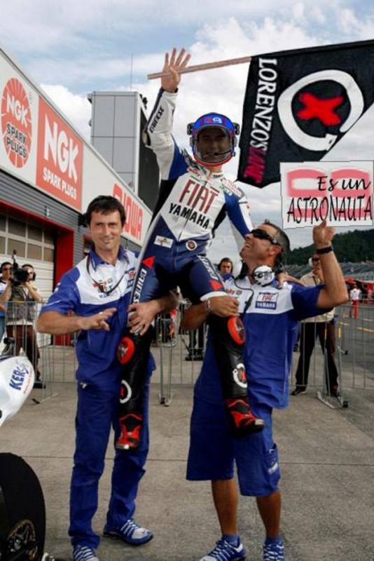 Celebracion de Jorge Lorenzo