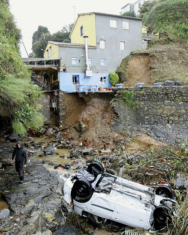 LLUVIAS CAUSAN DESTROZOS EN GOZON