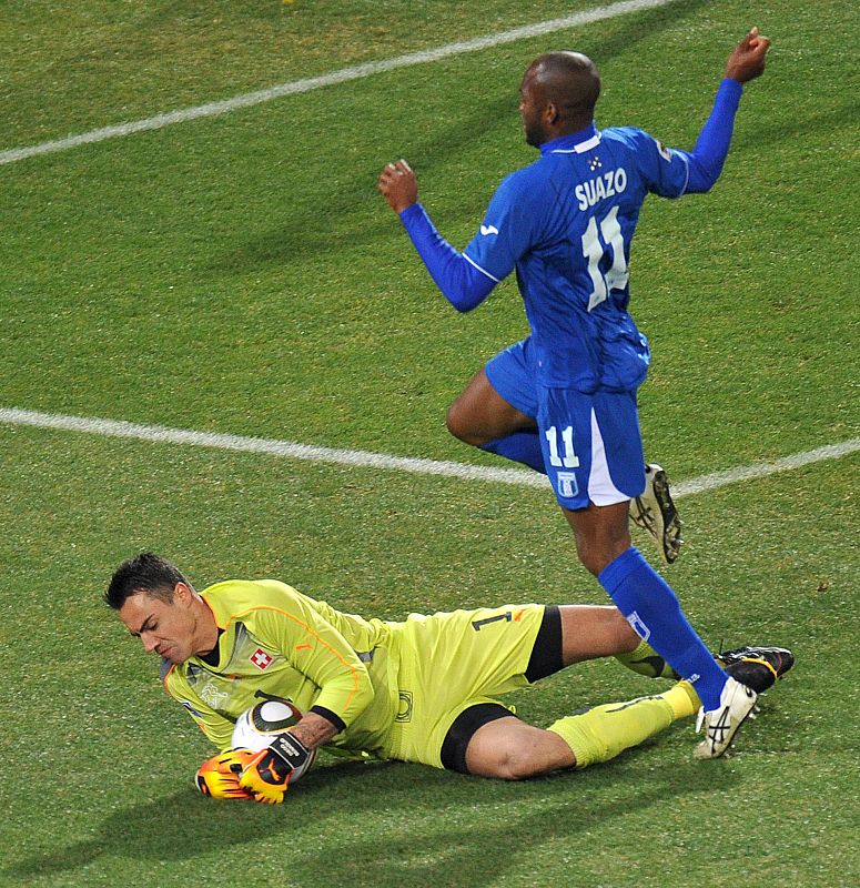 PARTIDO DEL GRUPO H DE LA PRIMERA FASE DEL MUNDIAL ENTRE HONDURAS Y SUIZA