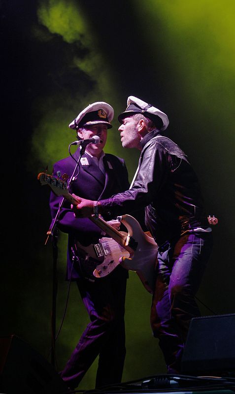 Mick Jones y Paul Simonon, de The Clash, actuaron junto a Gorillaz