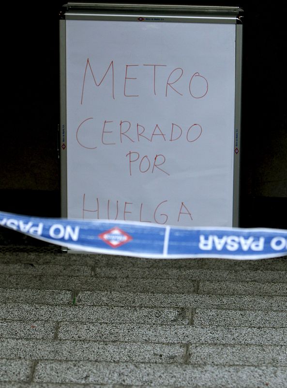 HUELGA METRO
