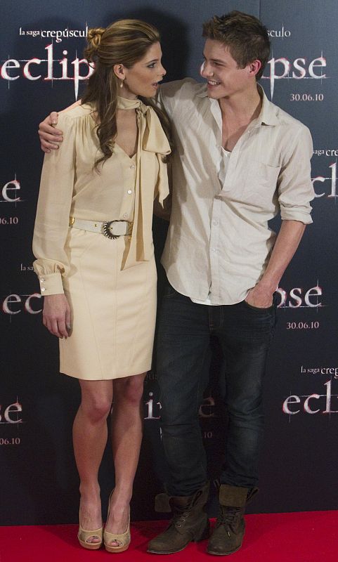 Eclipse - Greene y Samuel en el photocall