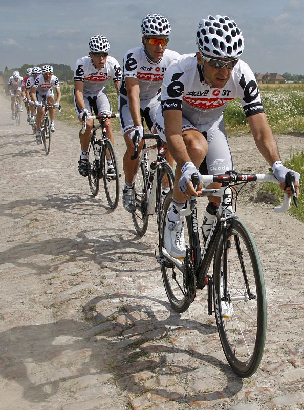 Carlos Sastre (Cervelo) es otra de las esperanzas españolas en la ronda gala