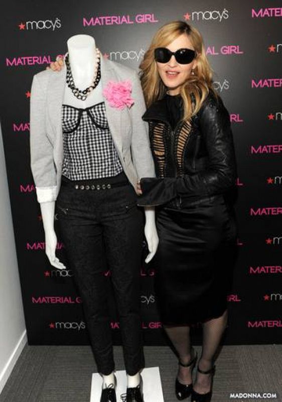 Madonna debuta en la moda con 