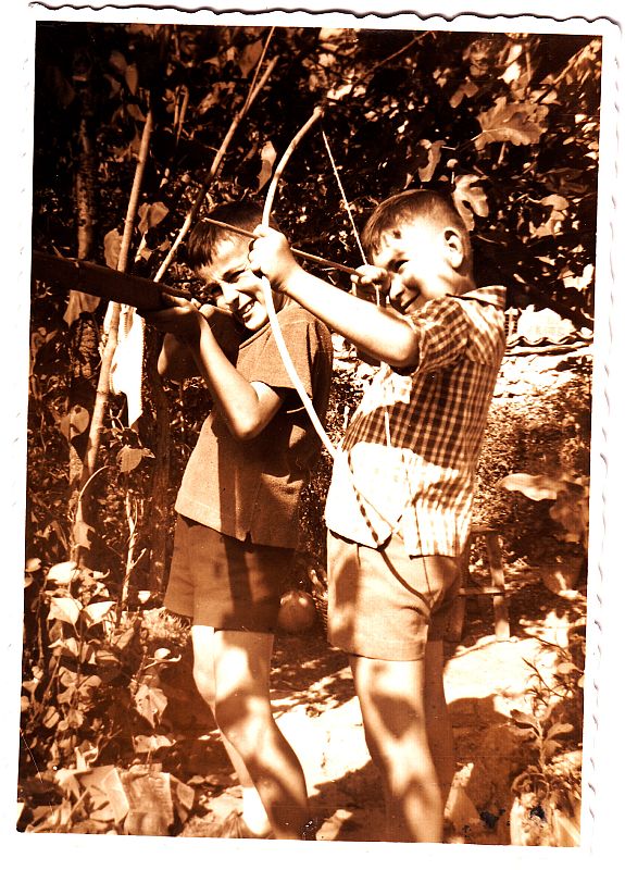 Duran I Lleida jugando cuando era niño