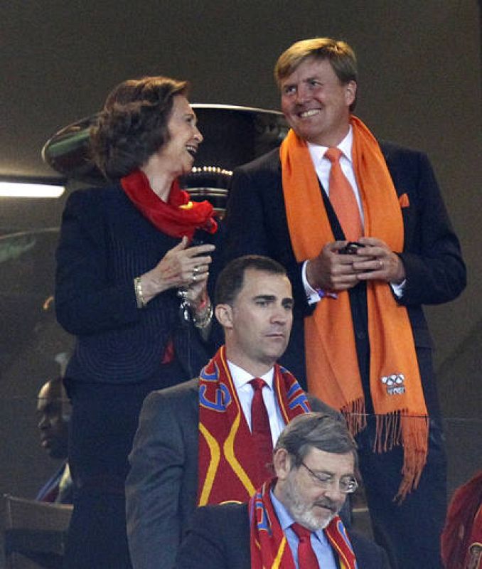 Palco VIP's en la Final del Mundial 2010