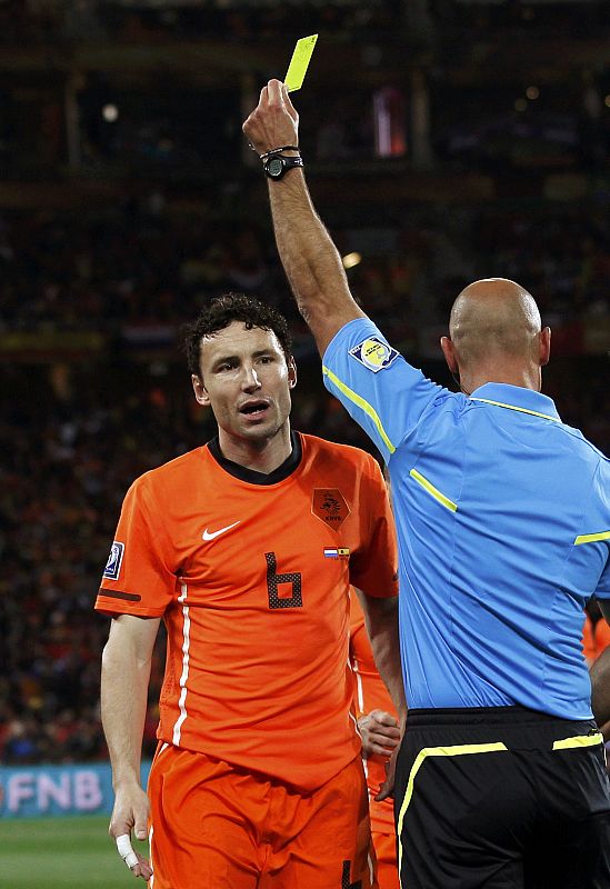 Tarjeta amarilla para Holanda