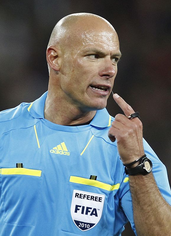 Howard Webb, protagonista indiscutible del encuentro