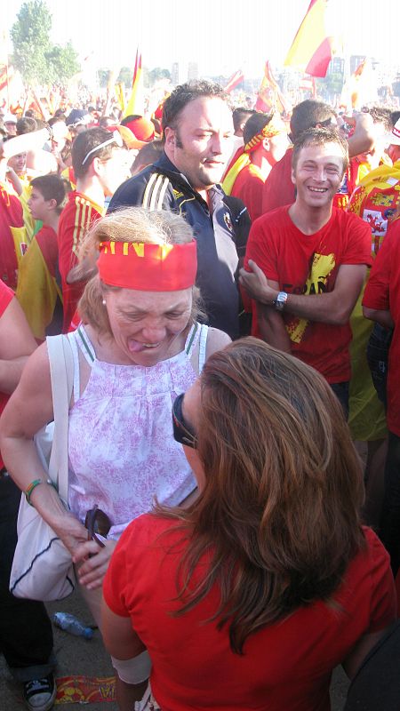 Celebrando el Mundial 2010