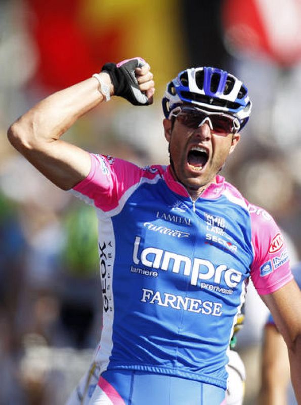 Alessandro Petacchi fue el ganador de la primera etapa en línea, de Rotterdam a Bruselas.