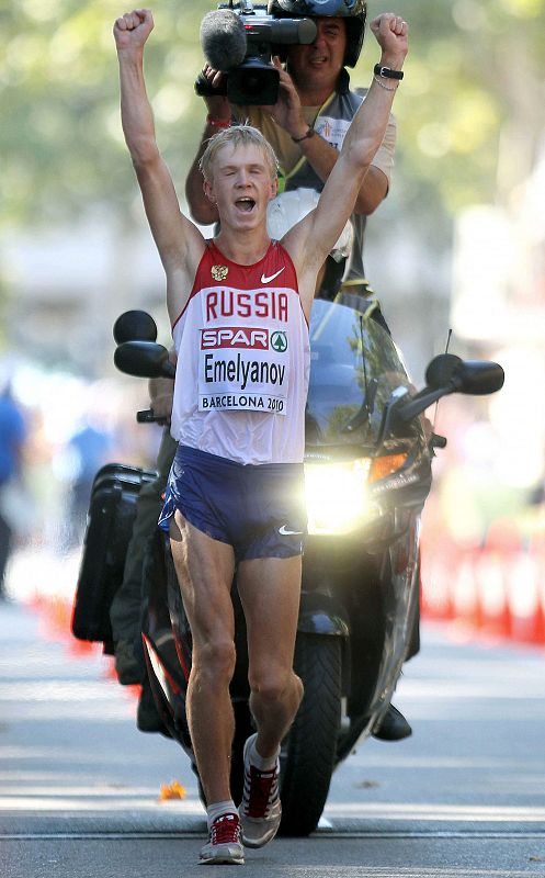 El atleta ruso, Stanislav Emelyanov  se ha proclamado campeón de Europa de 20 km marcha.