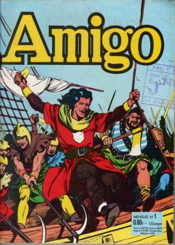 'Amigo', la edición francesa de 'El Capitán Trueno'