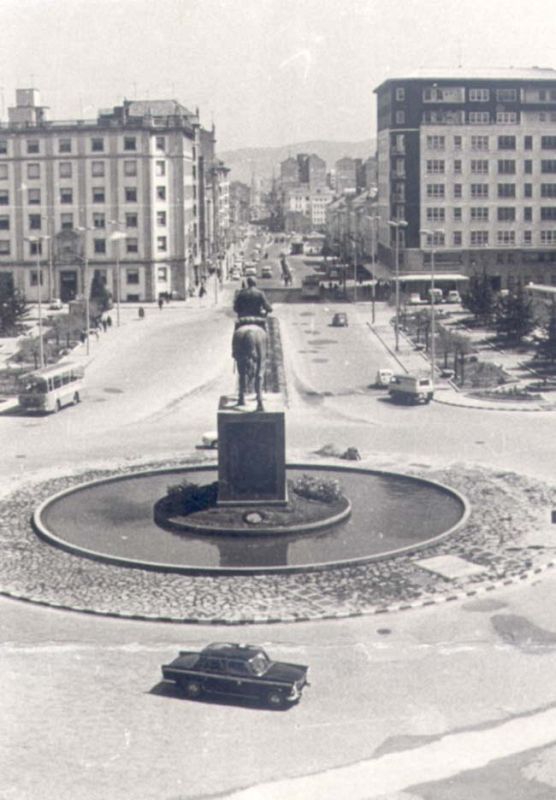 Así era Ferrol - Plaza de España