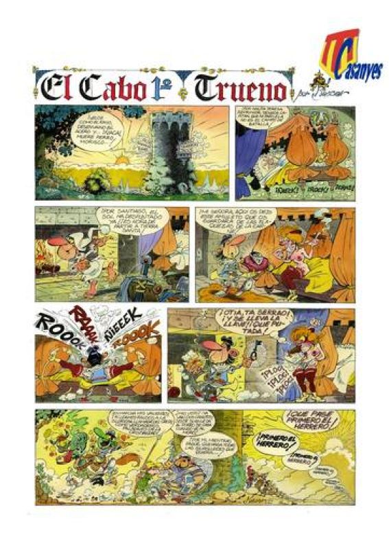  'El Cabo 1º Trueno', parodia de Casanyes