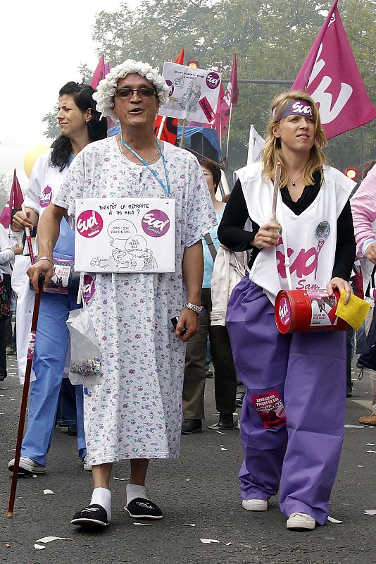 Huelga general en Francia