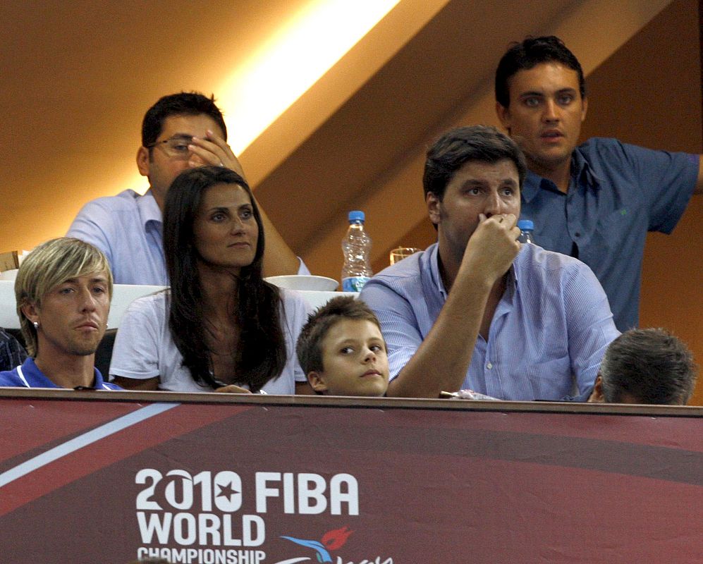 El futbolista español Guti, ex del Real Madrid y actualmente en el Besiktas, fue uno de los rostros conocidos en el pabellón Sinam Erdem de Estambul.