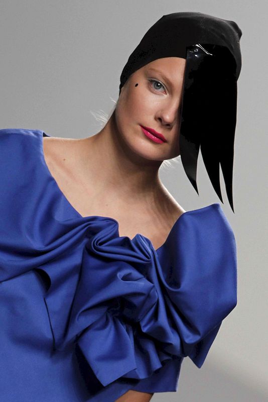 María Barros en Cibeles Madrid Fashion Week 2010