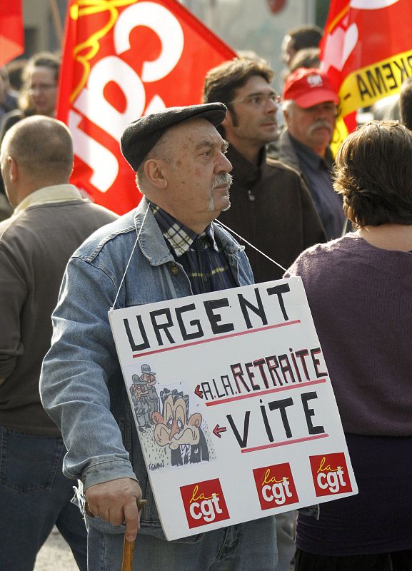 Huelga general en Francia