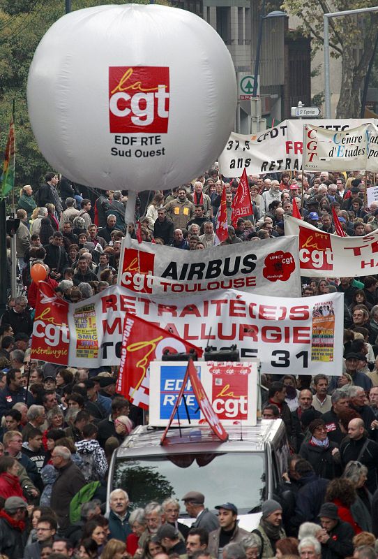 FRANCIA VIVE HOY OTRO DÍA DE PROTESTAS CONTRA LA REFORMA DE LAS PENSIONES