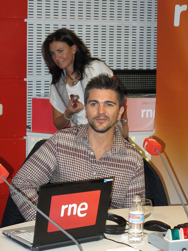 Juanes, duarante el encuentro con fans en RTVE.es