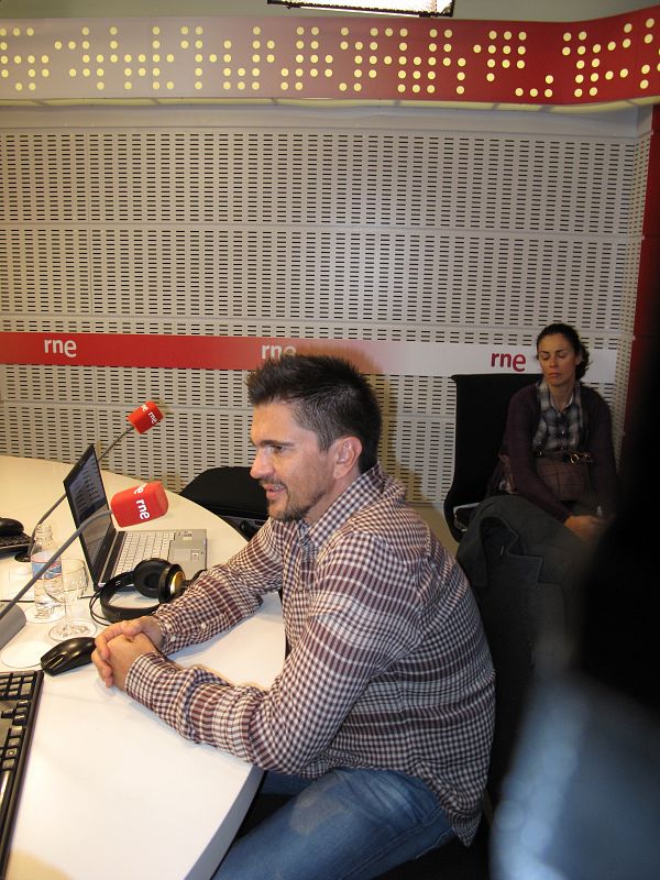 Juanes, durante el encuentro con fans en RTVE.es