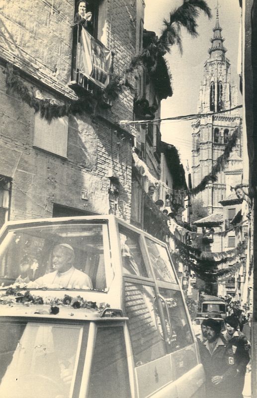 Juan Pablo II visita Toledo