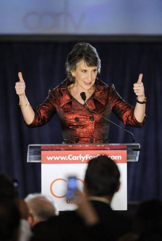 Y aquí está la vencida, Carly Fiorina, que realizó una de las campañas más duras. 