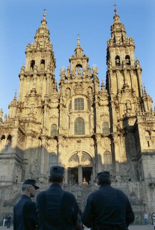 PREPARATIVOS PARA LA VISITA DEL PAPA A SANTIAGO DE COMPOSTELA